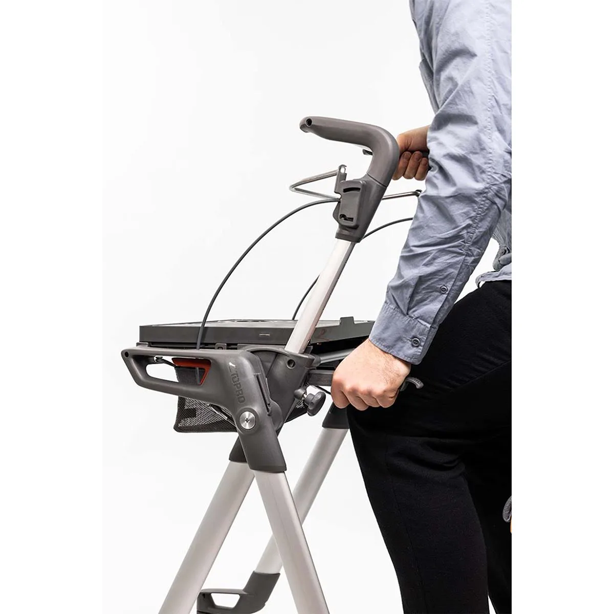 Topro Hestia Indoor Rollator Using Rising Handles